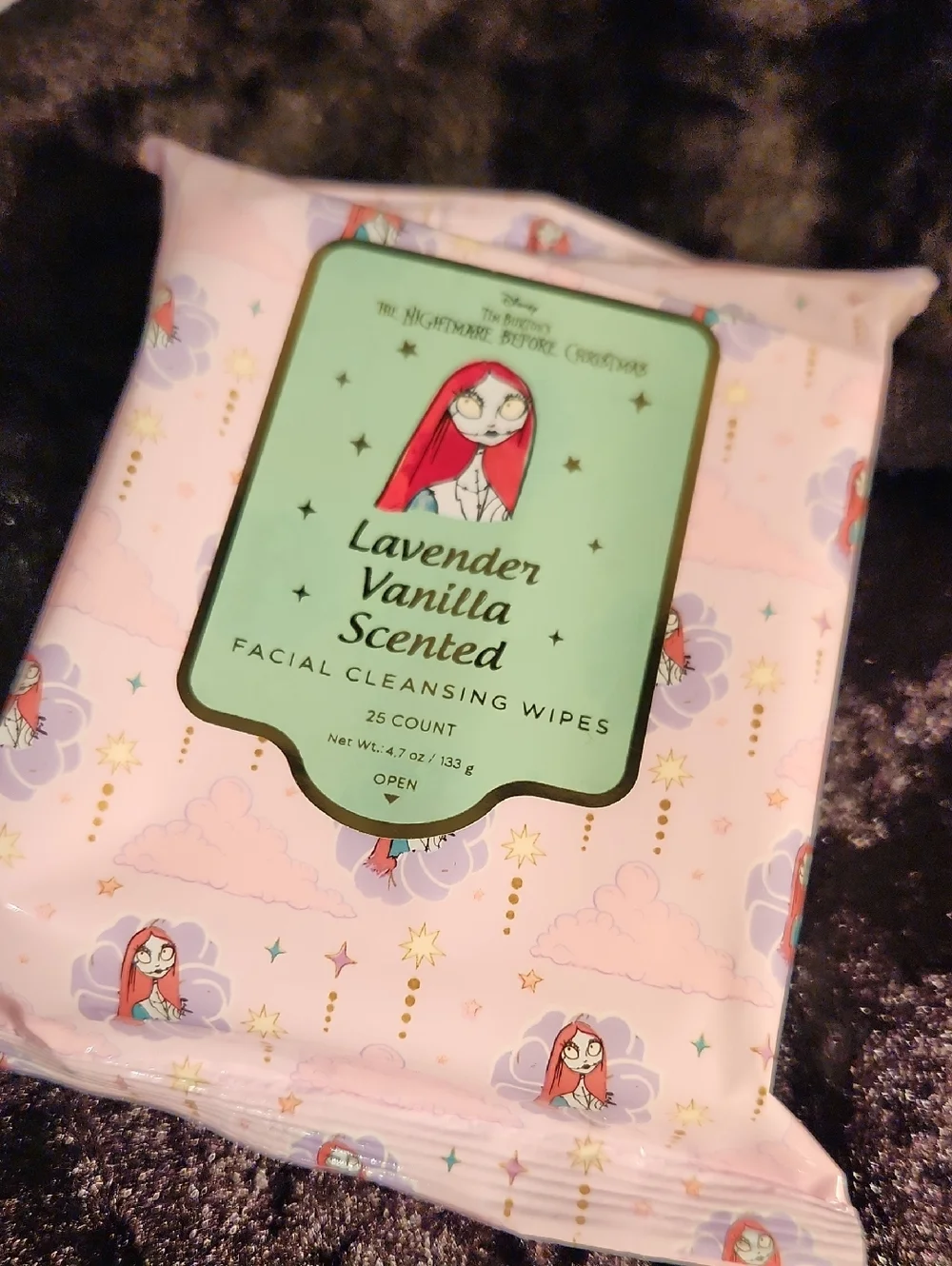 The Nightmare Before Christmas Lavender Vanilla & Floral Face Mask Set